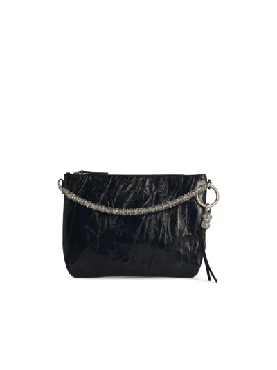 Jimmy Choo Callie Black Leather Bag