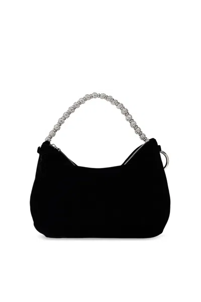JIMMY CHOO JIMMY CHOO CALLIE VELVET CLUTCH BAG