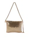 Jimmy Choo Callie Mesh Mini Bag In Gold