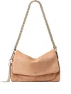 Jimmy Choo Callie Shoulder Bag In Neutral