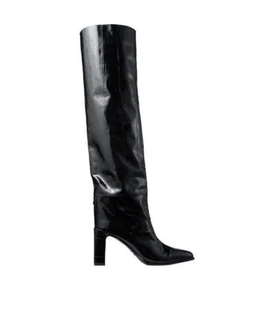 Jimmy Choo Caly Over The Knee 85 Boots In Black