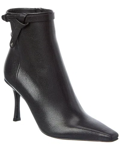 JIMMY CHOO CAMIE AB 85 LEATHER BOOTIE