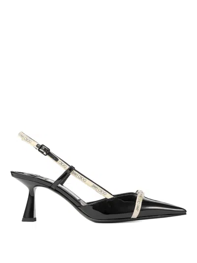 Jimmy Choo Camila Patent Leather Pumps In Black