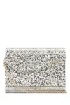 Jimmy Choo Women Embellished Acrylic Candy Clutch In Grey