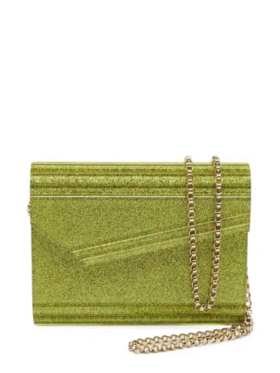 Pre-owned Jimmy Choo Candy Clutch Bag In Green