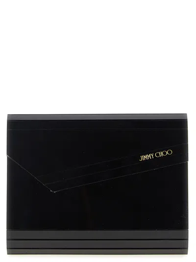 Jimmy Choo Candy Clutch In Black