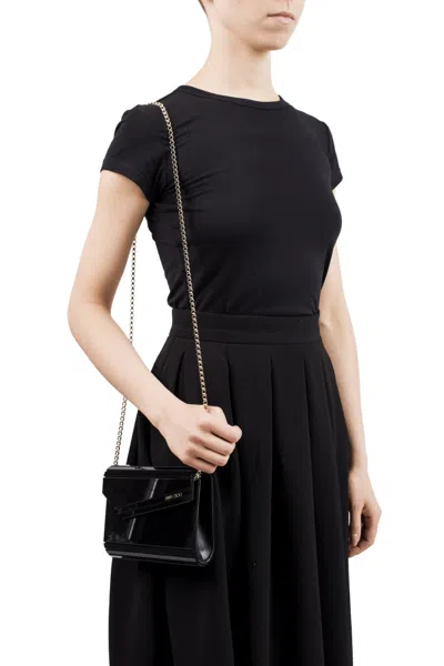 Jimmy Choo 'candy' Clutch In Black