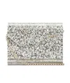 Jimmy Choo Women Embellished Acrylic Candy Clutch In Gray