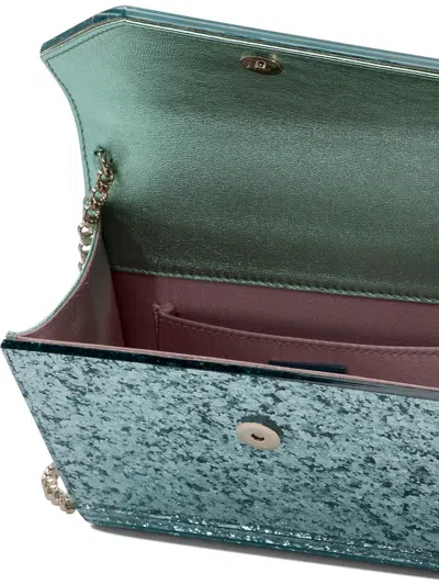 Jimmy Choo 'candy' Clutch In Green