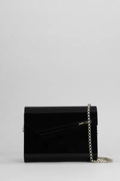 Jimmy Choo Candy Clutch In Black Acrylic