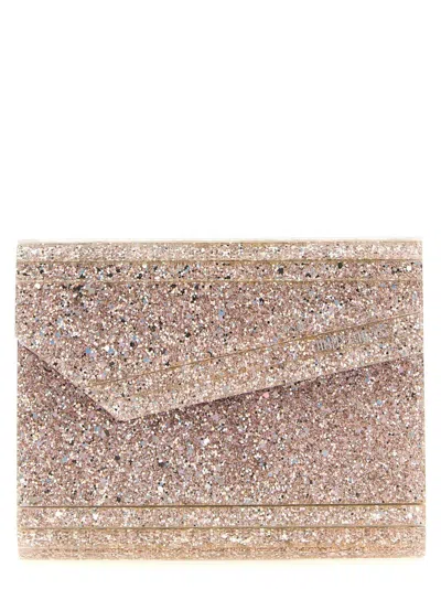Jimmy Choo 'candy' Clutch In Pink