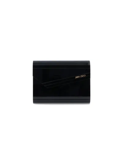 Jimmy Choo 'candy' Pouch In Black