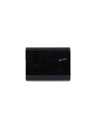 Jimmy Choo Candy Pouch In Black