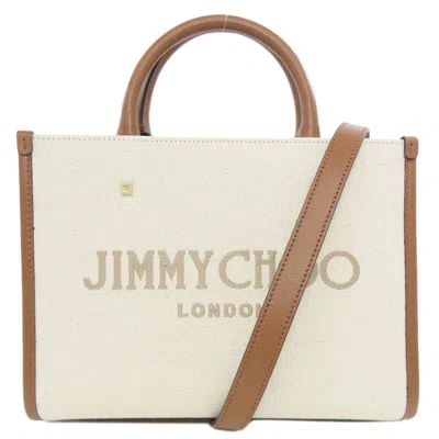 Pre-owned Jimmy Choo Canvas Handbag () In Multi