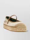Jimmy Choo Canvas Sky Espadrilles Round Toe In Neutrals