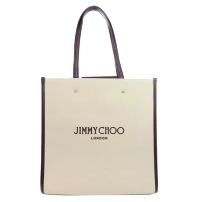 Pre-owned Jimmy Choo Canvas Tote Bag () In Multi