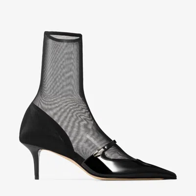 Jimmy Choo Carolyn Ankle Boot 60 In Black