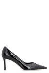 JIMMY CHOO JIMMY CHOO CASS 75 PATENT LEATHER POINTY-TOE PUMPS