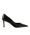 Jimmy Choo Cass 75 Pointed High Heels In Black