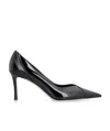 Jimmy Choo Love 85 Calf Leather Pumps In Black