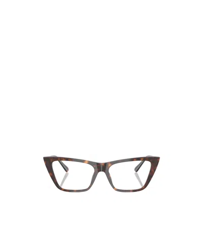 Jimmy Choo Cat-eye Frame Flat Mirror In Havana