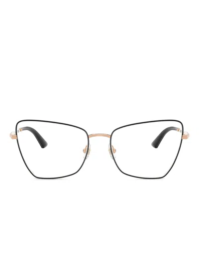 Jimmy Choo Cat-eye Glasses In Neutral
