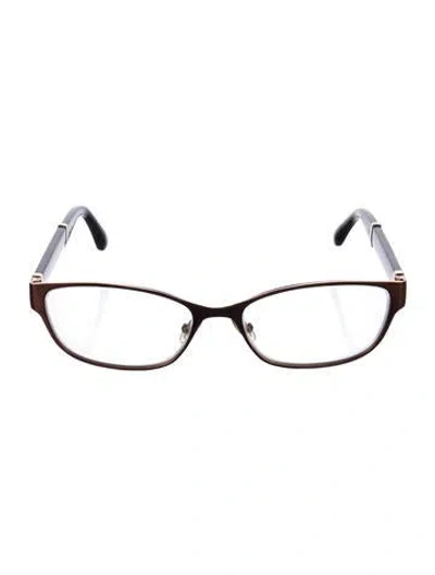 Pre-owned Jimmy Choo Cat-eye Eyeglasses