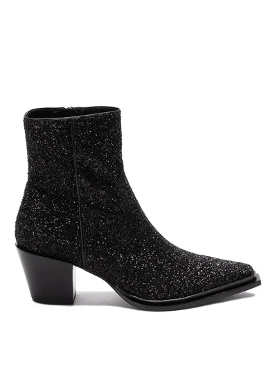 Jimmy Choo Women Cece Ab 60 Glittered Boots In Multi
