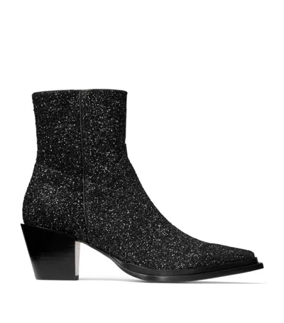 Jimmy Choo Women Cece Ab 60 Glittered Boots In Multi