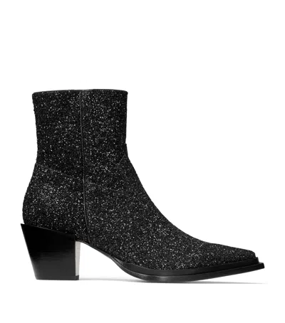 Jimmy Choo Women Cece Ab 60 Glittered Boots In Multi