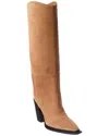 Jimmy Choo Cece 80 Suede Knee-high Boot In Multi