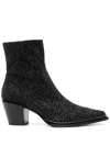 Jimmy Choo Cece Ab 60mm Glitter Ankle Boots