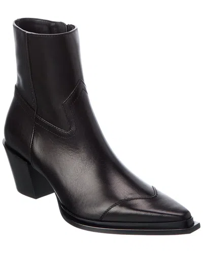 Jimmy Choo Cece Ab 60 Leather Bootie In Black