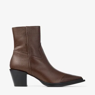 Jimmy Choo Cece Ankle Boot 60 In Coffee