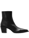 Jimmy Choo Black Leather Boots