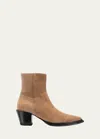 Jimmy Choo Cece Ab 60 Leather Boots In Rattan