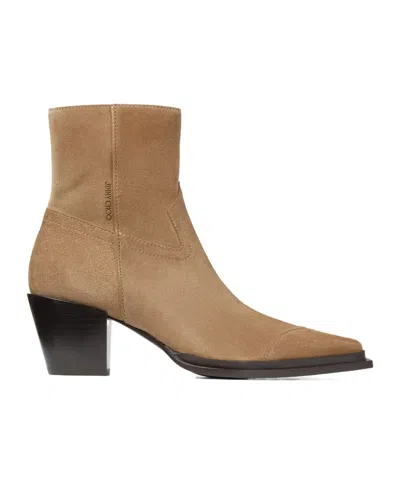 Jimmy Choo Cece Thick And Short Boots In Multicolor