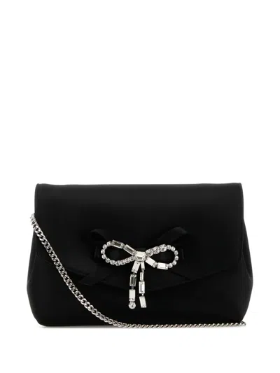 Jimmy Choo Chain Clutch In Black