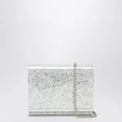 Jimmy Choo Champagne-coloured Candy Clutch