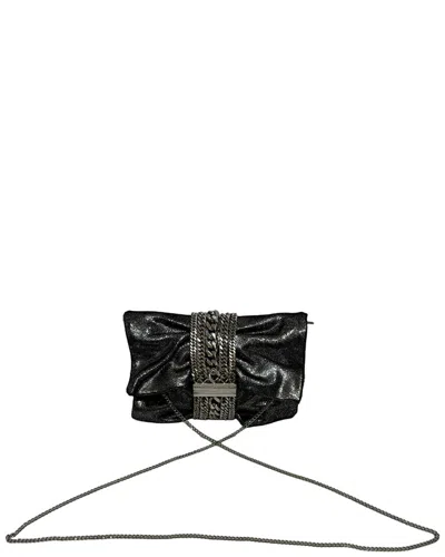 Pre-owned Jimmy Choo Chandra Chain Clutch Bag (authentic Pre-loved)