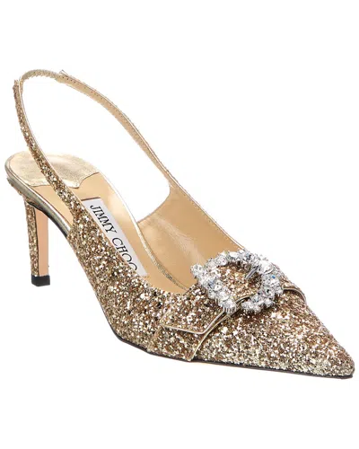 Jimmy Choo Cheri 65 Glitter Slingback Pump In Multi