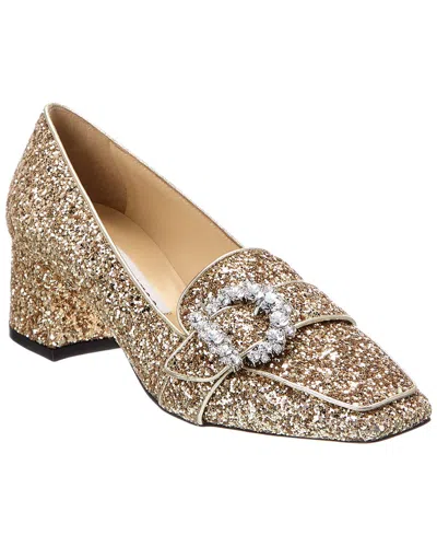 Jimmy Choo Cheri Glitter Loafer In Multi