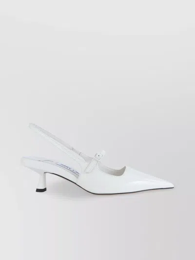JIMMY CHOO CHIC KITTEN HEEL POINTED TOE PUMPS