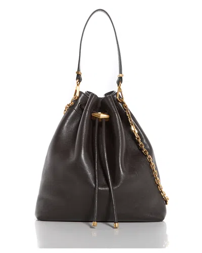 Jimmy Choo Cinch Leather Bucket Bag In Multi