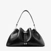 Jimmy Choo Drawstring Shoulder Bag In Black