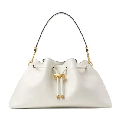 JIMMY CHOO CINCH M BUCKET BAG
