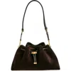 Jimmy Choo Cinch M Leather Bucket Bag In Multi