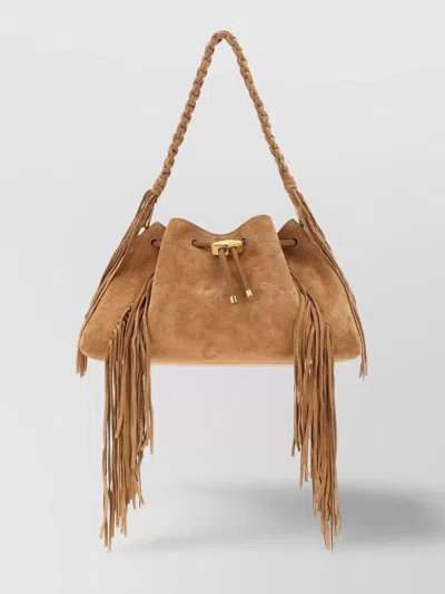 Jimmy Choo Cinch M Shoulder Bag In Brown