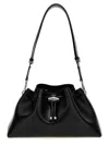 Jimmy Choo Borsa A Tracolla Bon Bon In Pelle Nera Donna In Black
