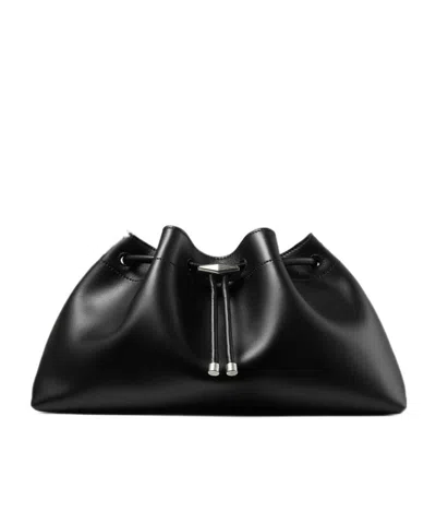 Jimmy Choo Cinch M Shoulder Bag In Black